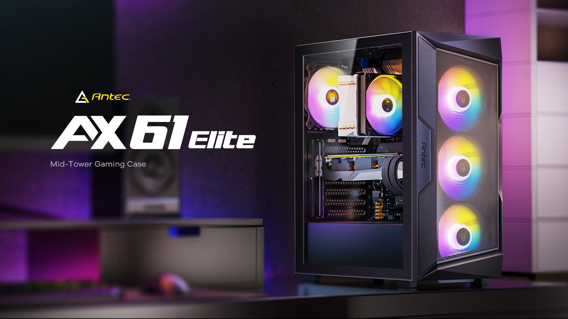 ANTEC AX Series AX61 Elite Gaming Case